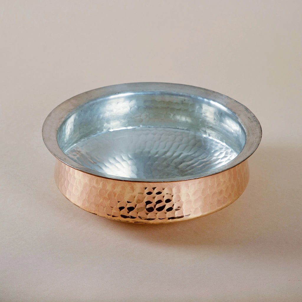 Copper Lagaan - Tin coated with Lid - Kalasians